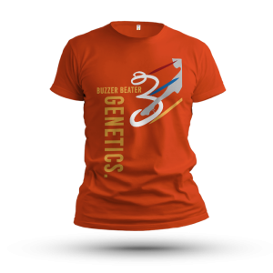 Blacktop Buzzer Orange Tshirt