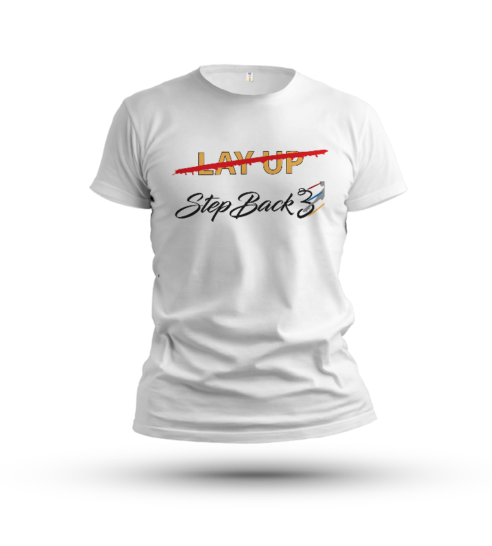Blacktop Layup White Tshirt