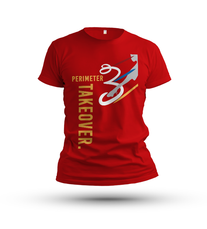 Blacktop Perimeter Red Tshirt