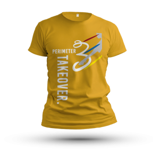 Blacktop Perimeter Yellow Tshirt