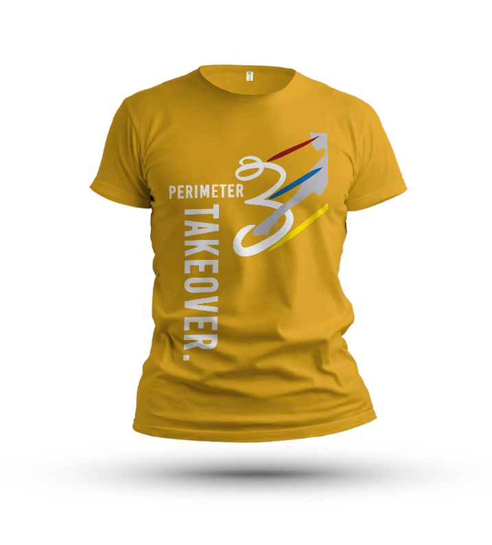 Blacktop Perimeter Yellow Tshirt