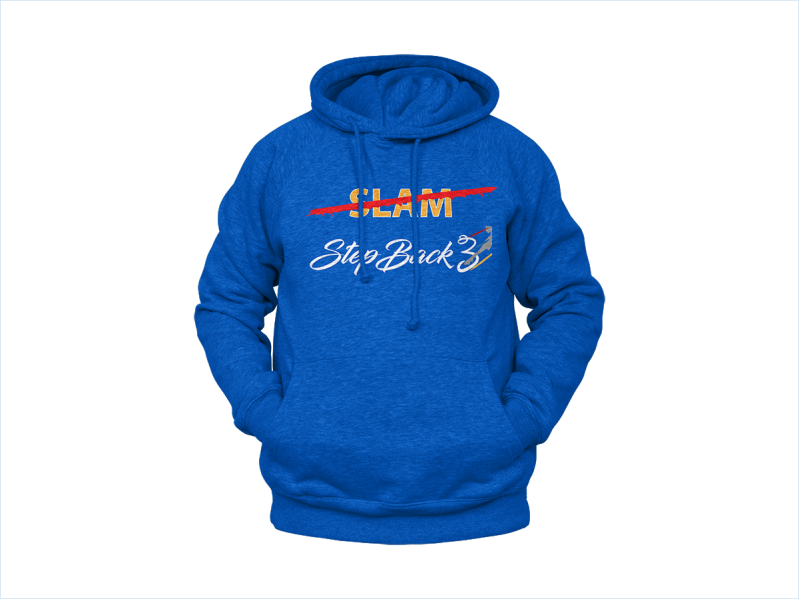Blacktop Slam Blue Hoodie