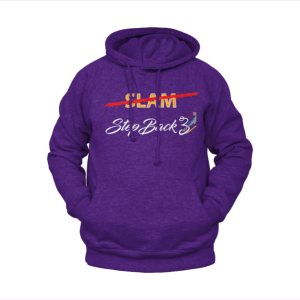 Blacktop Slam Violet Hoodie