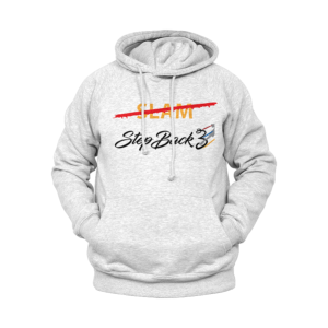 Blacktop Slam White Hoodie