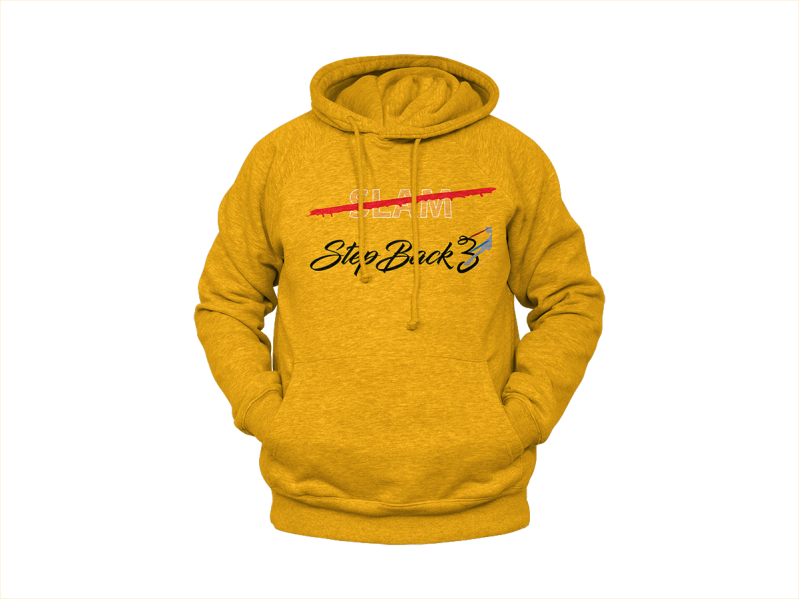 Blacktop Slam Yellow Hoodie