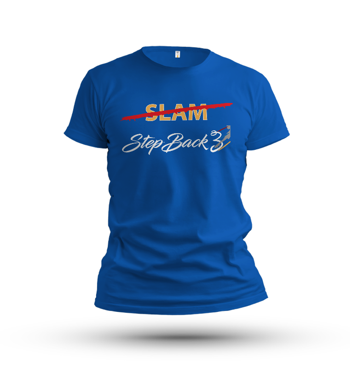 Blacktop Slam Blue Tshirt
