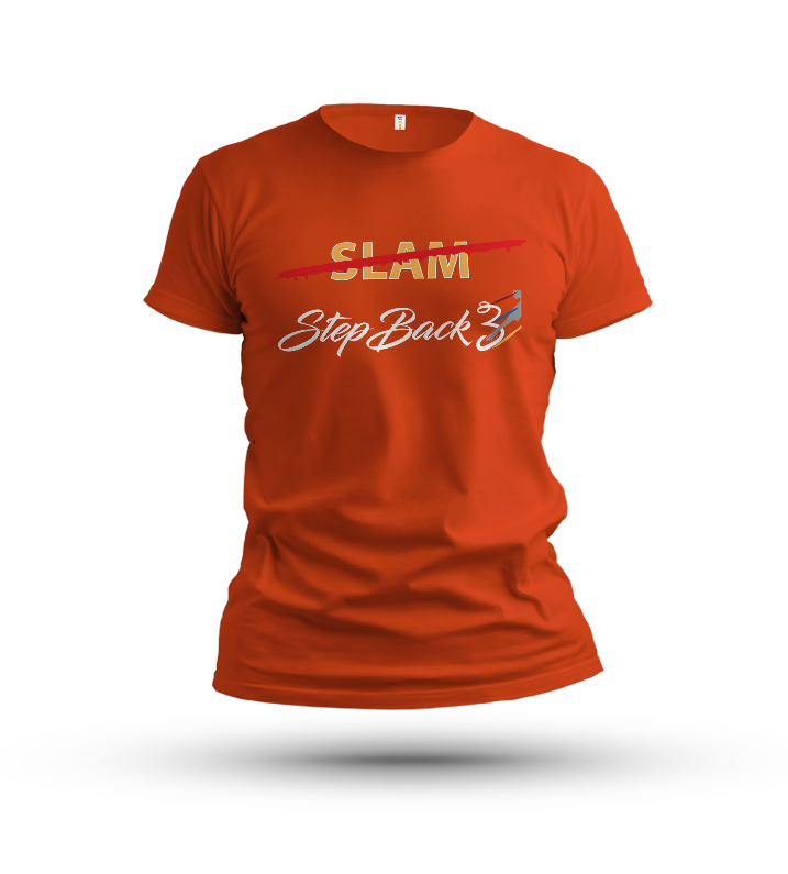 Blacktop Slam Orange Tshirt
