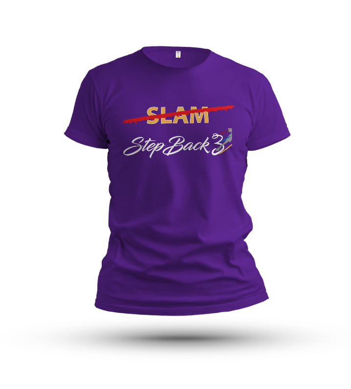 Blacktop Slam Violet Tshirt
