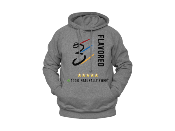 Flavor Fountain Grey Hoodie